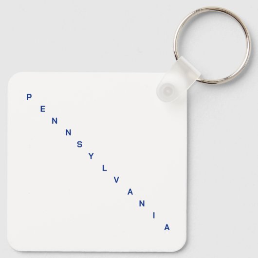Pennsylvania キーホルダー (裏面)