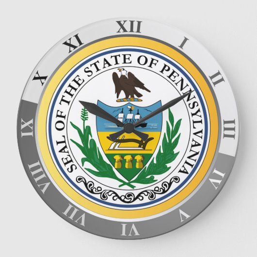 Pennsylvania ラージ壁時計 (正面)