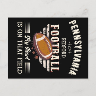 Pennsylvania Bedford American Football ポストカード