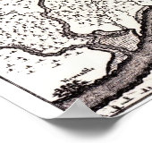 Pennsylvania Colony 1687 ポスター (角)