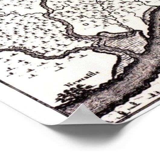 Pennsylvania Colony 1687 ポスター (角)