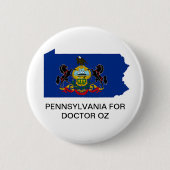 PENNSYLVANIA for Doctor OZ Journey Button 缶バッジ (正面)