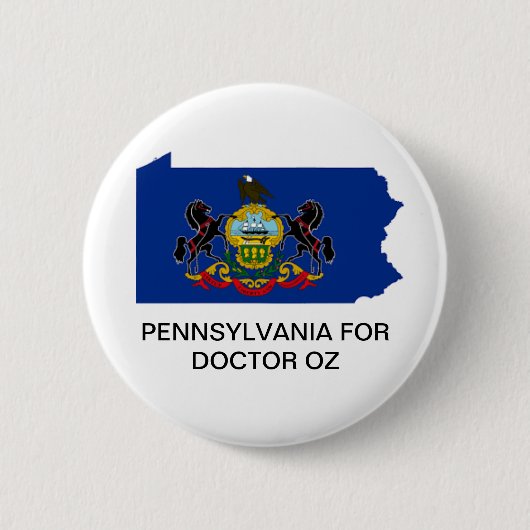 PENNSYLVANIA for Doctor OZ Journey Button 缶バッジ (正面)