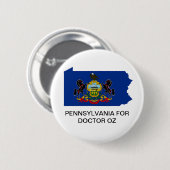 PENNSYLVANIA for Doctor OZ Journey Button 缶バッジ (正面&裏面)
