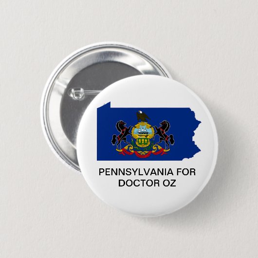 PENNSYLVANIA for Doctor OZ Journey Button 缶バッジ (正面&裏面)