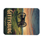Pennsylvania Gettysburg Travel マグネット (横)