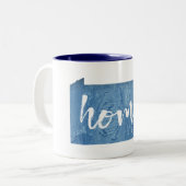 Pennsylvania Home Wood Grain ツートーンマグカップ (正面左)