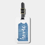 Pennsylvania Home Wood Grain ラゲッジタグ (正面縦)