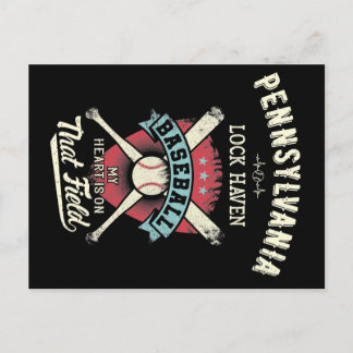 Pennsylvania Lock Haven Baseball ポストカード