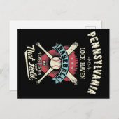 Pennsylvania Lock Haven Baseball ポストカード (正面/裏面)