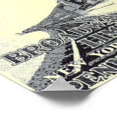 Pennsylvania Railroad Broadway Limited 1929 ポスター (角)