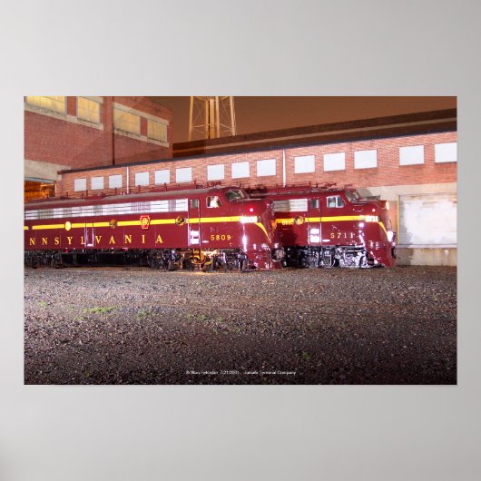 Pennsylvania Railroad (JTFS)Night Photo Shoot ポスター (正面)