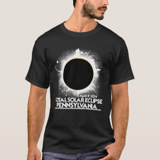Pennsylvania Total Solar Eclipse April 8 2024 Tota Tシャツ