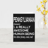 Pennsylvanian Pennsylvania Pa Philly Philadelphia  カード (黄色い花)