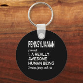 Pennsylvanian Pennsylvania Pa Philly Philadelphia  キーホルダー (正面)