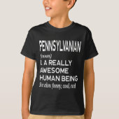 Pennsylvanian Pennsylvania Pa Philly Philadelphia  Tシャツ (正面)