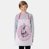 Penny Blossom Infoグラフィック エプロン (着用した状態)