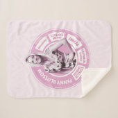 Penny Blossom Infoグラフィック シェルパブランケット (正面(横))