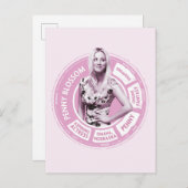 Penny Blossom Infoグラフィック ポストカード (正面/裏面)