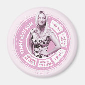 Penny Blossom Infoグラフィック マグネット (正面)