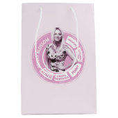 Penny Blossom Infoグラフィック ミディアムペーパーバッグ (正面)