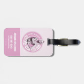 Penny Blossom Infoグラフィック ラゲッジタグ (裏面横)