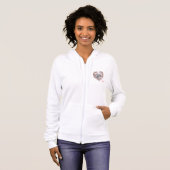 Penny&Copperのハートのセーター パーカ (正面フル)