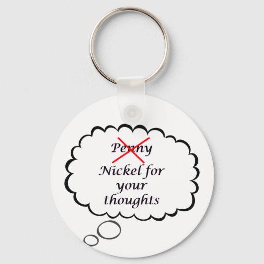 Penny/Nickel Thought Keychain キーホルダー (裏面)