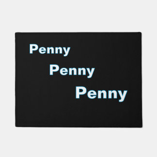 ''Penny, Penny, Penny'' Doormat ドアマット