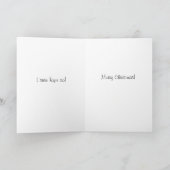 Penquinのクリスマスカード2011年 シーズンカード (内部)