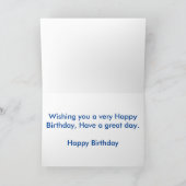 Penquinのトリオ-バースデー・カード カード (内部)