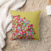 Penroseのタイルの枕(ピンクおよびベージュ色) クッション (ブランケット)