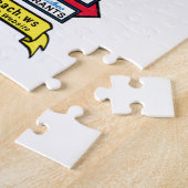 Pensacolaのビーチの印のパズル ジグソーパズル (側面)