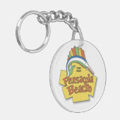 Pensacolaのビーチ キーホルダー (正面左)