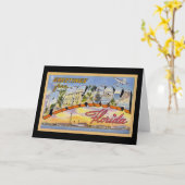 Pensacolaフロリダからの挨拶 カード (黄色い花)