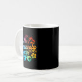 Pensacola Beach Florida 2026 Vacation Tie Dye Summ コーヒーマグカップ (正面左)
