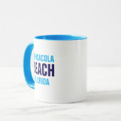 Pensacola Beach Florida Coffee Mug マグカップ (正面左)