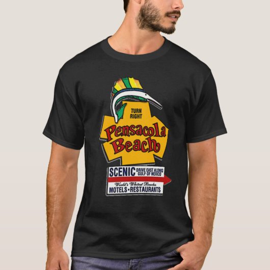 pensacola_beach tシャツ (正面)