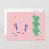 Pensamientos Numericosポストカード ポストカード (正面/裏面)