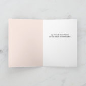  Pensando en Ti de Beachside Designs カード (内部)