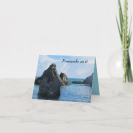 Pensando en ti, Horsehsoe Bay,, Bermuda カード