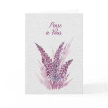 Pense à Vous – Lavender Sympathy & Thinking of You