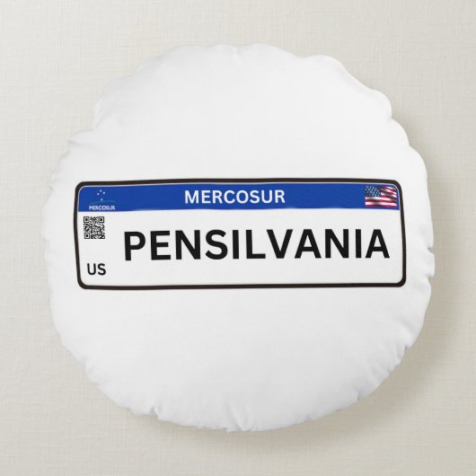 Pensilvania Mercosur ラウンドクッション (正面)