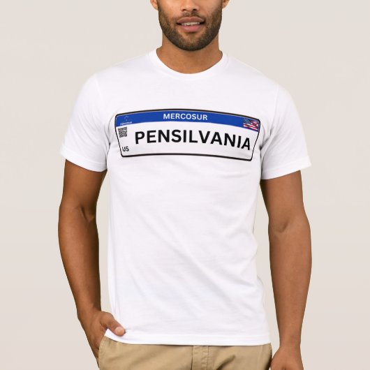 Pensilvania Mercosur Tシャツ (正面)