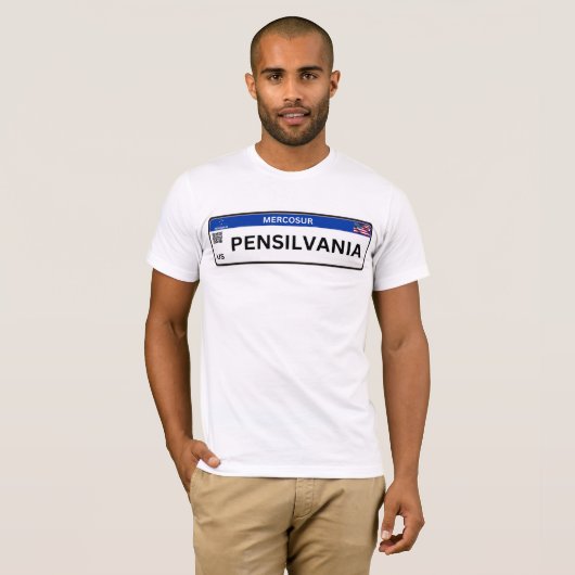 Pensilvania Mercosur Tシャツ (正面フル)