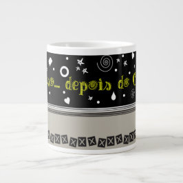 Penso: depois do café! ジャンボコーヒーマグカップ