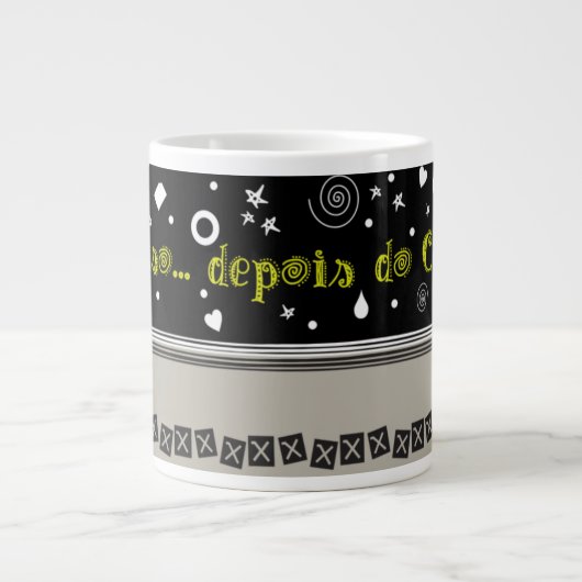 Penso: depois do café! ジャンボコーヒーマグカップ (正面)