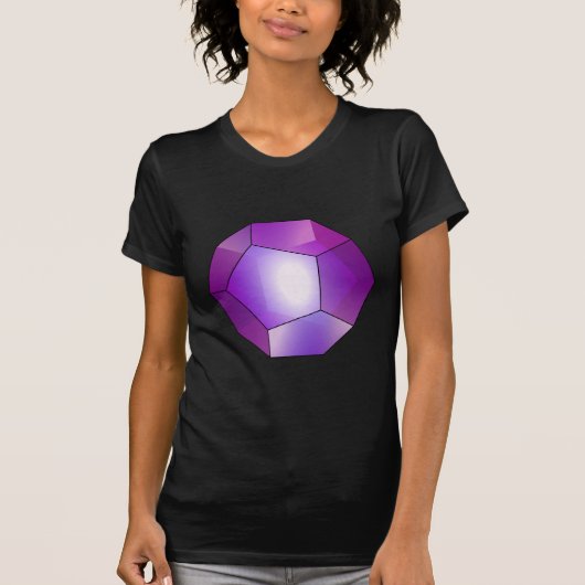 Pentagon Dodekaeder Dodecahedron Tシャツ (正面)
