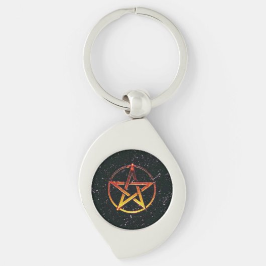 pentagram キーホルダー (正面)