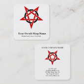 Pentagram  スクエア名刺 (正面/裏面)